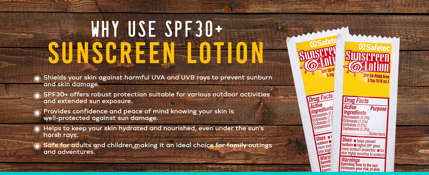 Sunscreen sun screen sunblock packets individual packet mini bulk travel sunscreens lotion spf30