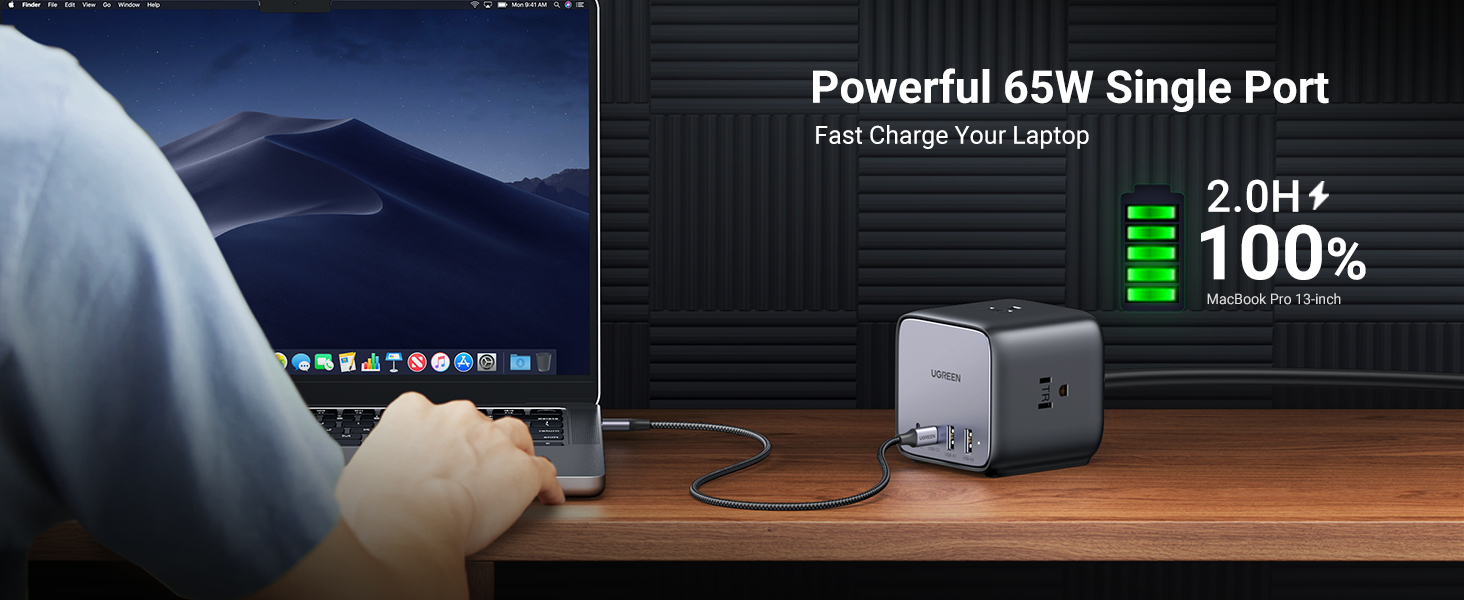 Amazon.com: UGREEN Nexode 100W USB C Charging Station and 65W USB C ...