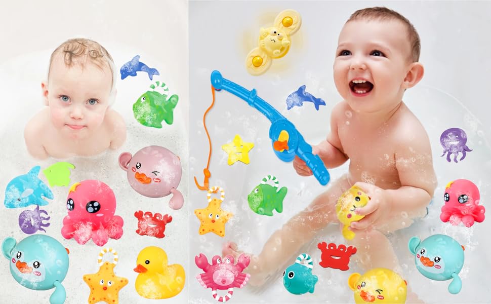 bath toys set