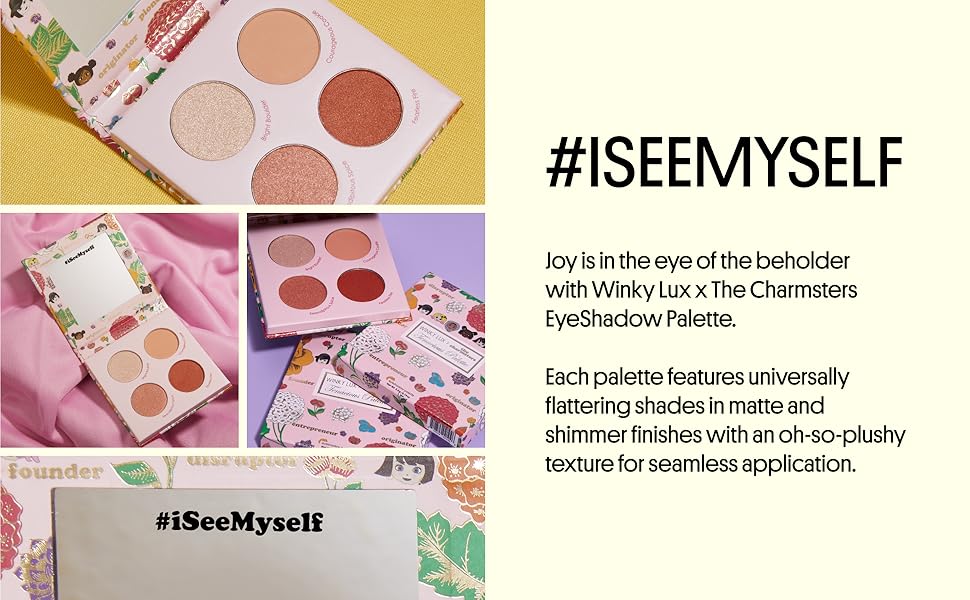 eyeshadow joy winky lux palette matte shimmer