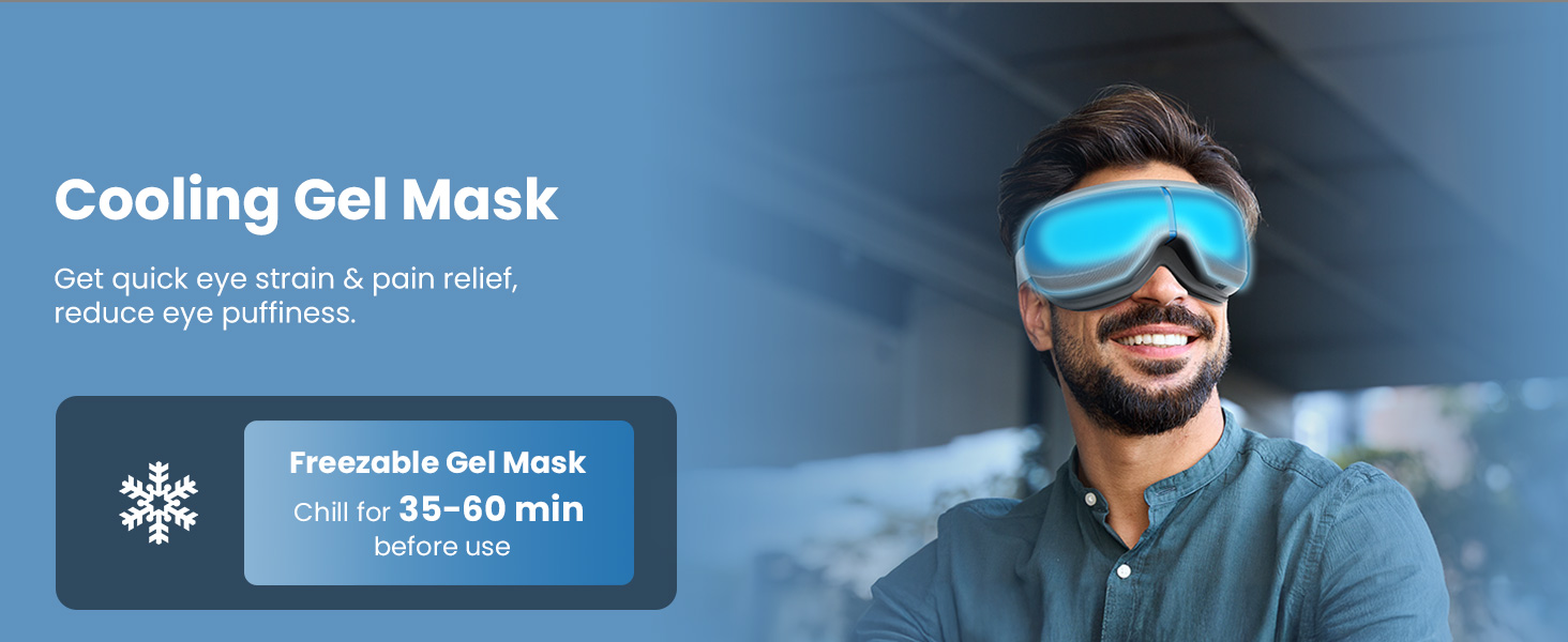 eye massager with heat and cooling eye massager for headaches migraine relief christmas gifts