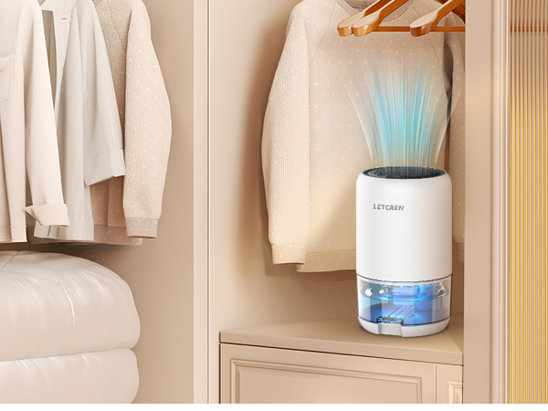 Amazon.co.jp: LETCREN 除湿機 小型 省エネ 静音 衣類乾燥