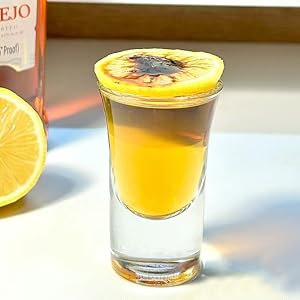 Aiizun Shot Glasses with Liquor Pourers Gift Set, Pack of 2 Shot Glasses with Pour Spouts, Christmas/Birthday Gift for Drink/Spirit/Espresso/Coffee Lover 14 Aiizun Shot Glasses