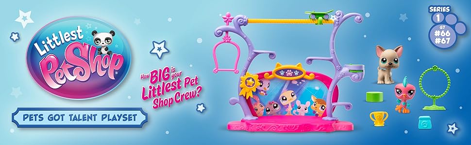 Littlest Pet Shop Pets Got Talent Playset, kids, LPS