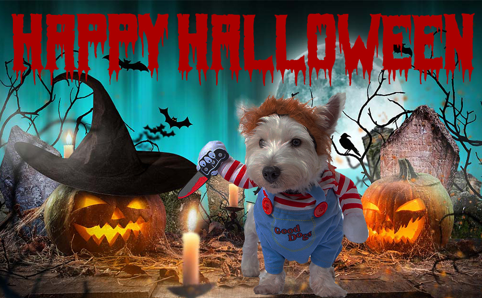 Dog Halloween Costumes Dog Clothes, Adjustable Halloween