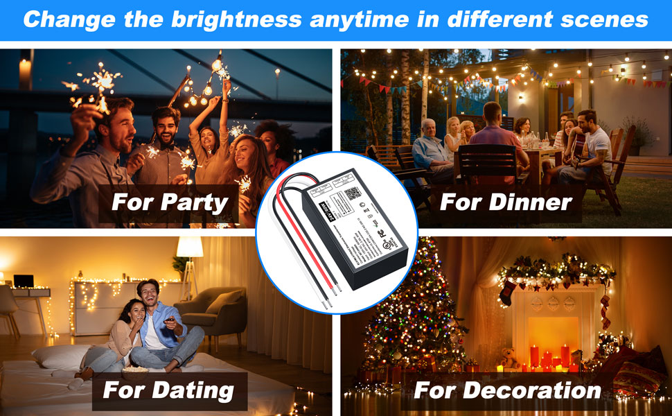 60W 12V Dimmable LED Driver, Universal Input AC100240VAC Constant