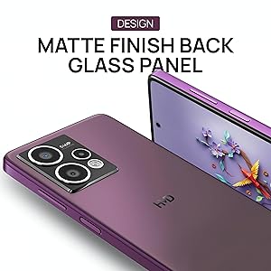 MATTE FINISH BACK GLASS PANEL