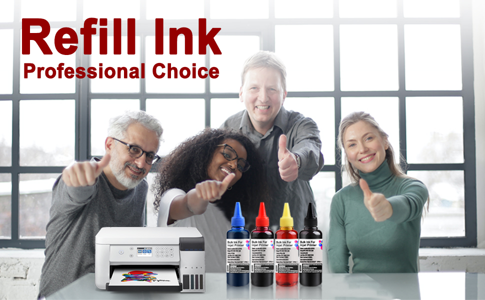 KSUMEI Ink Refill kit 4x100ml Compatible with Canon 250 251