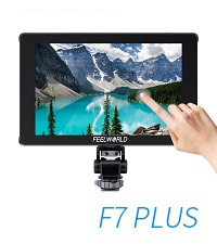 Amazon | FEELWORLD F7 PLUS 7インチ超高輝度1200nitタッチ撮影