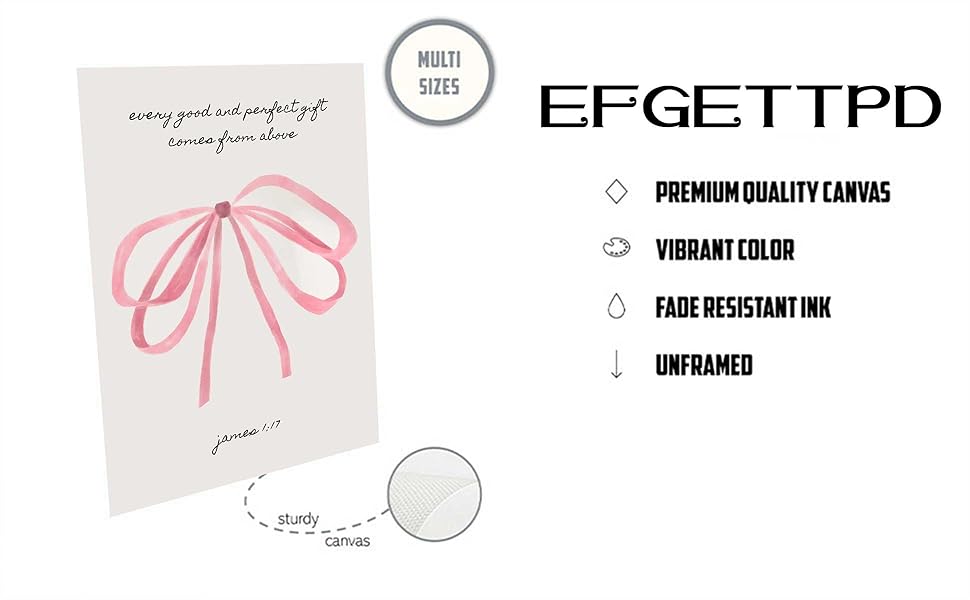 6Pcs Christian Wall Art 