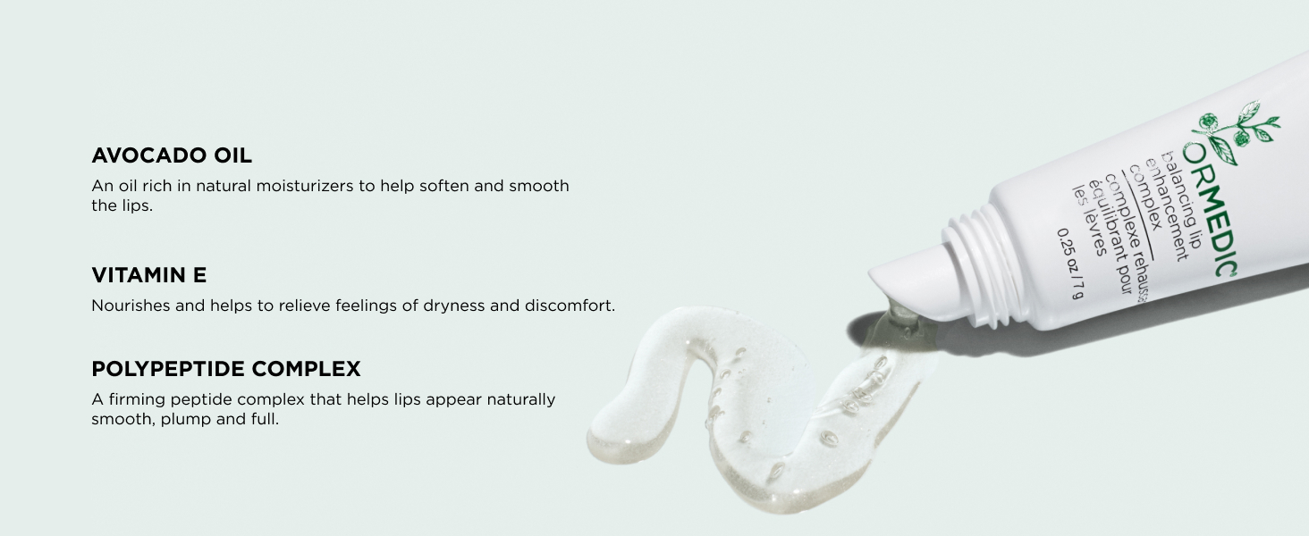 Ormedic balancing lip enhancement complex tube