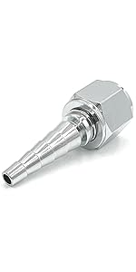 Oxygen tubing connector