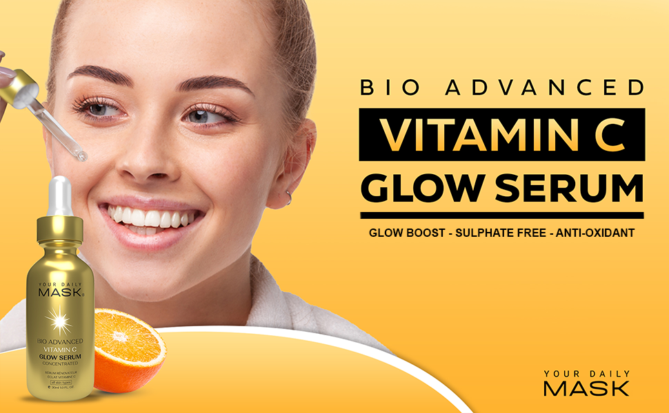 Your Daily Mask Vitamin C Serum For Face Anti Aging face