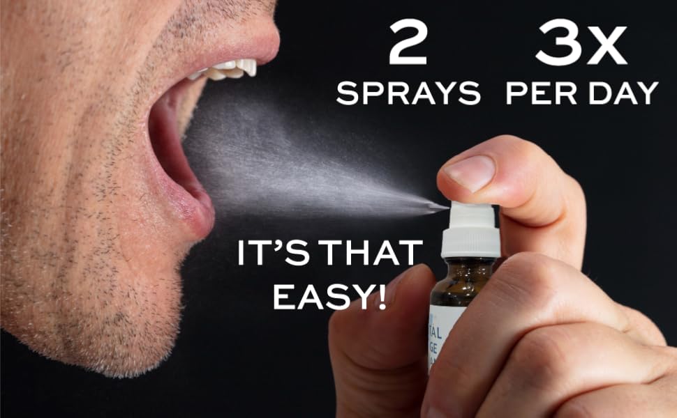 2 sprays 3 times per day easy