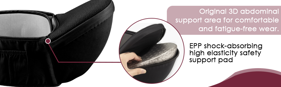 Baby Carrier Hip Seat 2