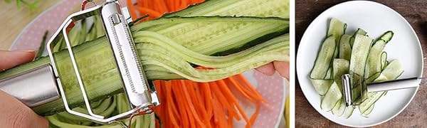 stainless steel vegetable peeler