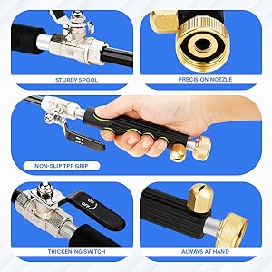 Hicks Ridge Garden Hose Nozzle Sprayer