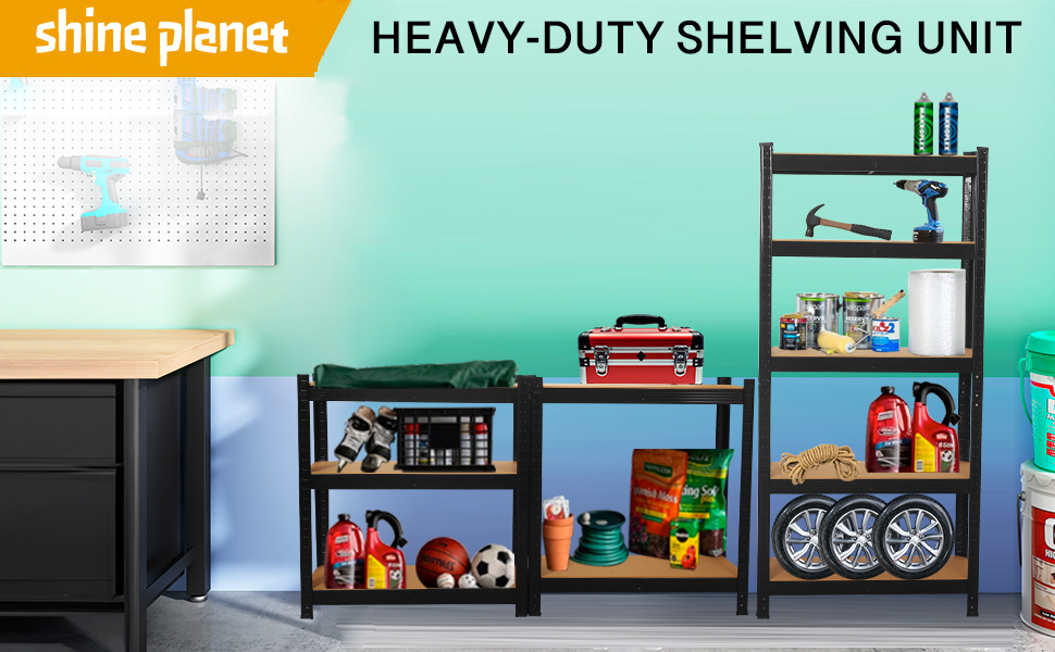 5 Tier Garage Shelves