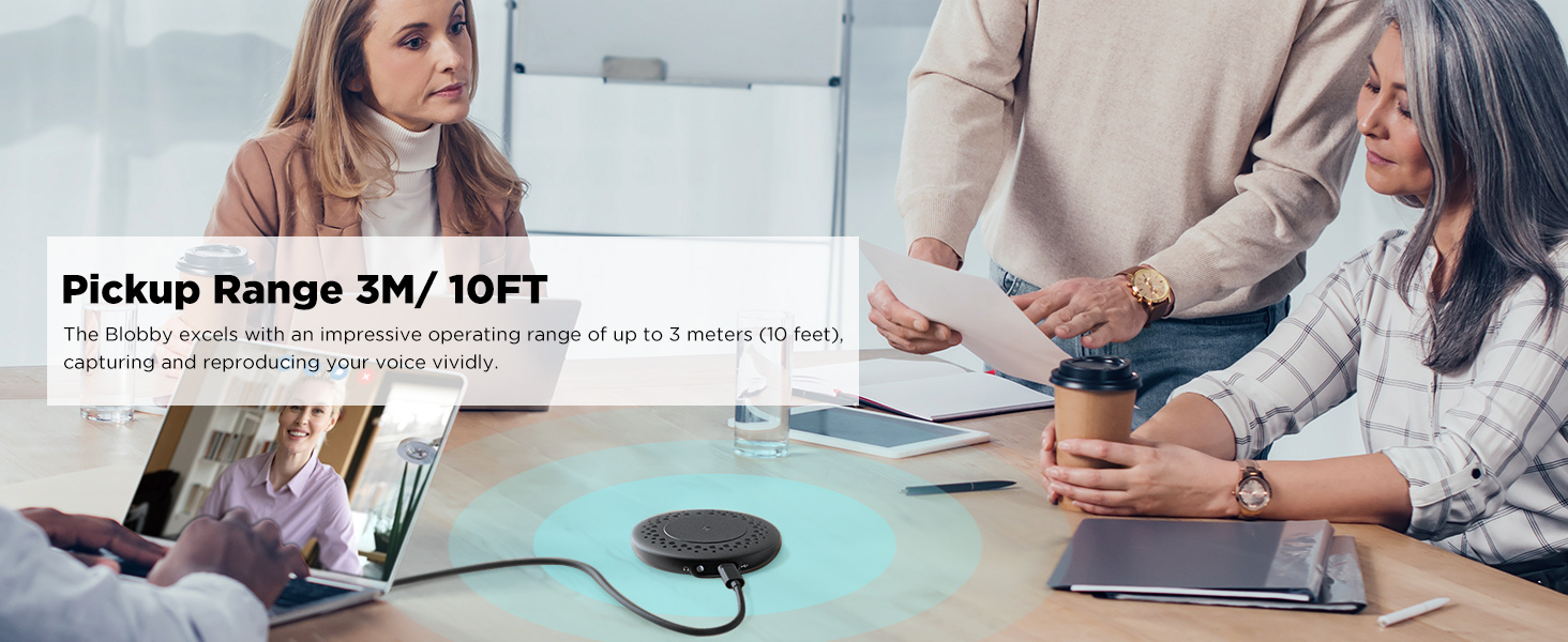 USB Conference Microphone for Computer Type-C Smarphone