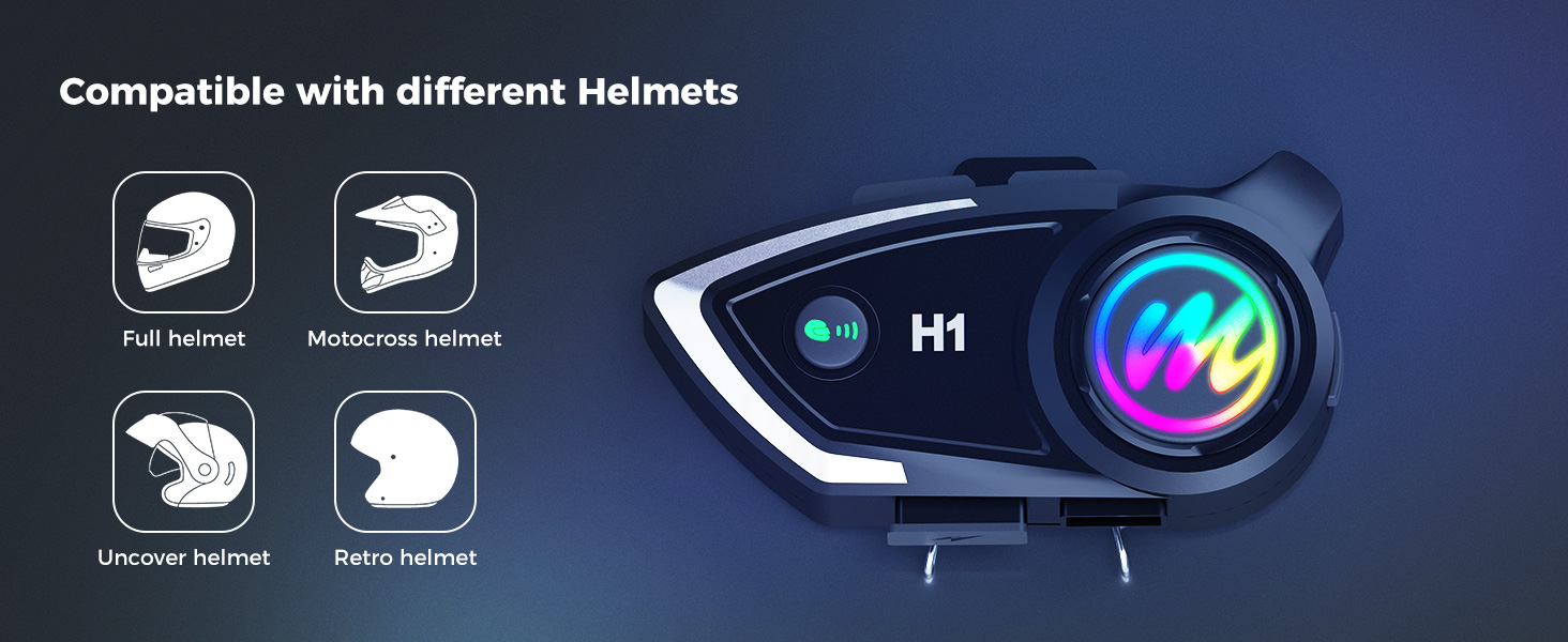 Motorbike Intercom Headset