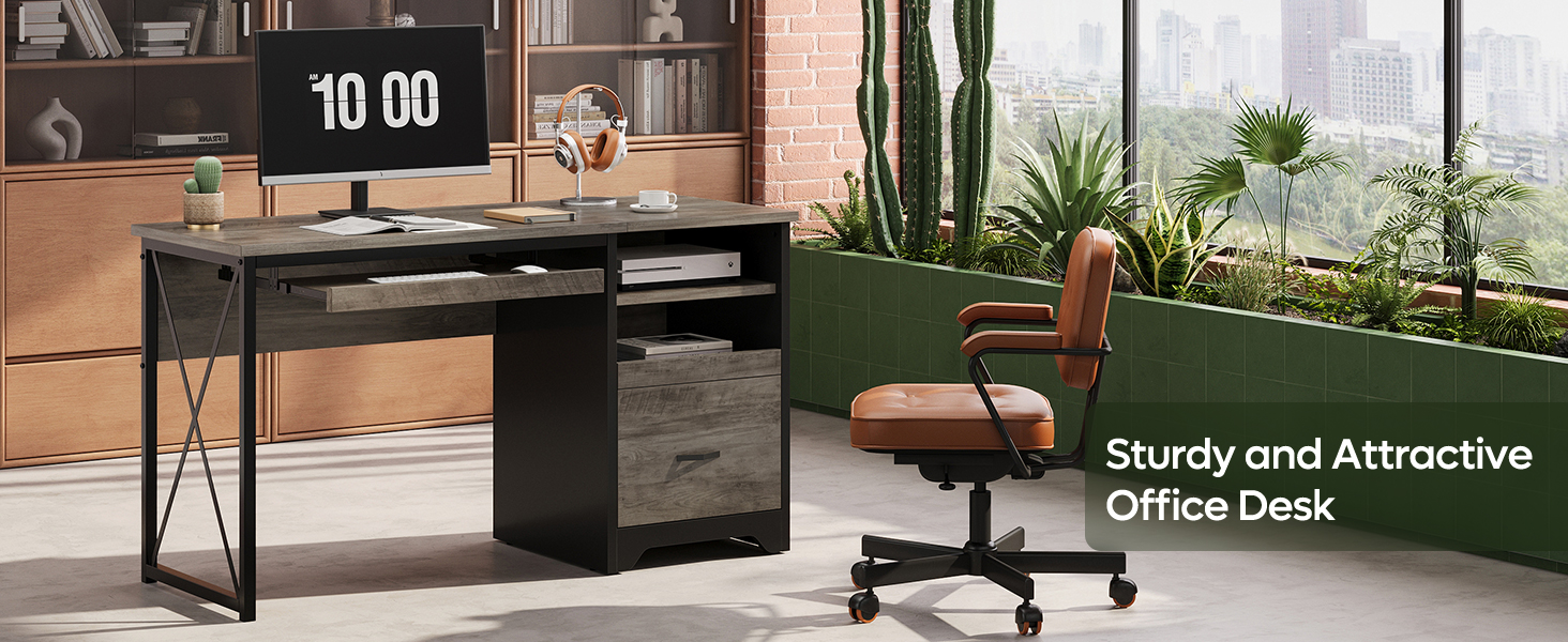 Computer Desk with drawers