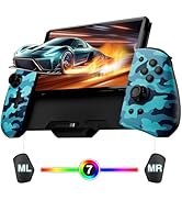 FUNLAB Switch Handheld Controller Compatible with Nintendo/OLED, Switch Joypad Controller Luminou...