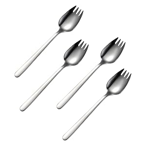Amazon.co.jp: Desirable 先割れスプーン 4本セット ステンレス