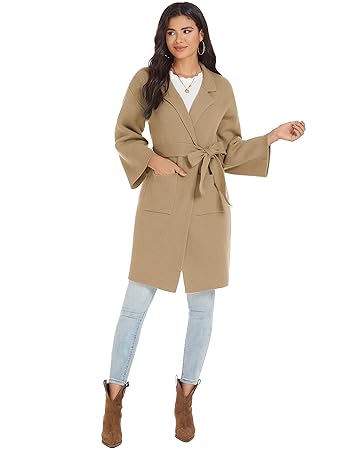 Cardigan Coat Long Sleeve Open Front Knit Casual Coatigan Sweater Classy Tredny Jacket Outwear