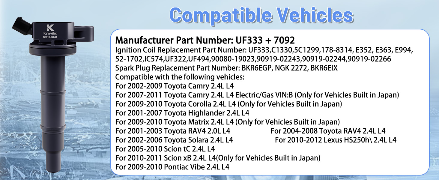 uf333 ignition coil
