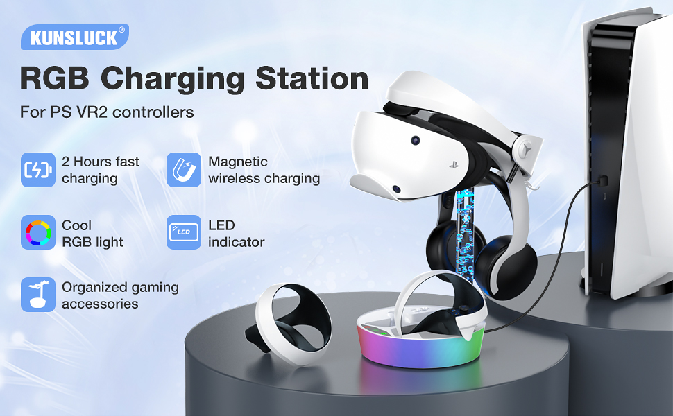 RGB Charging Station For PS VR2
