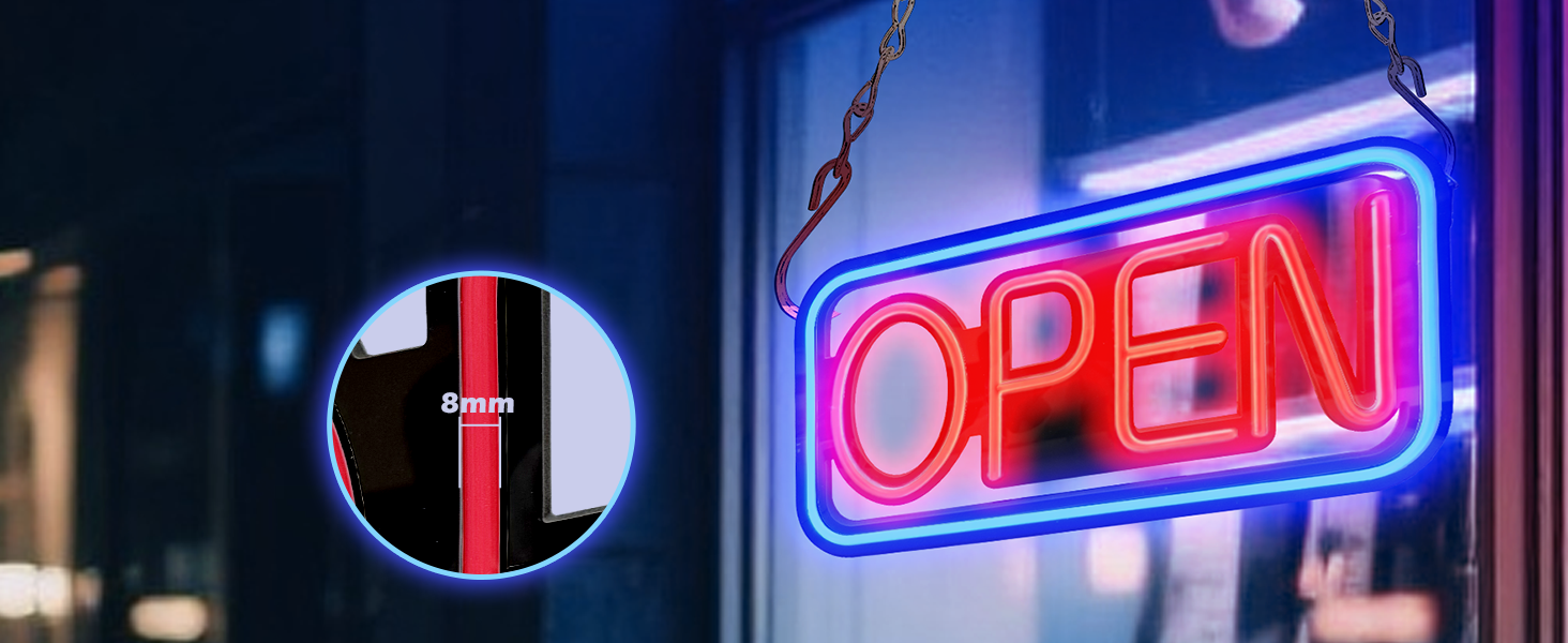 open signs for business window