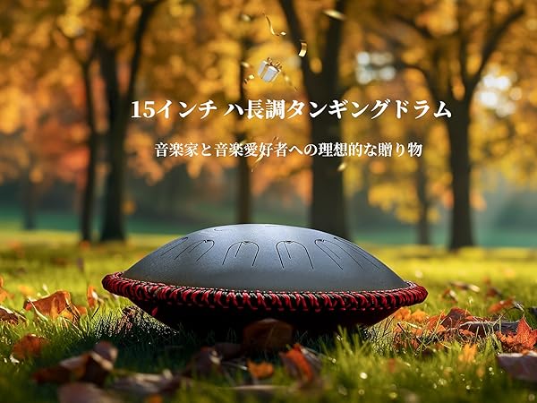 MOOZICA ハンドパン 15インチ Cメジャー スチールタングドラム Amazon | MOOZICA ハンドパン 15インチ Cメジャー スチール