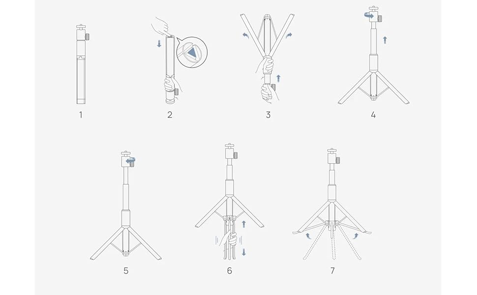 Amazon | XGIMIプロジェクタースタンド、ポータブル伸縮式フロア