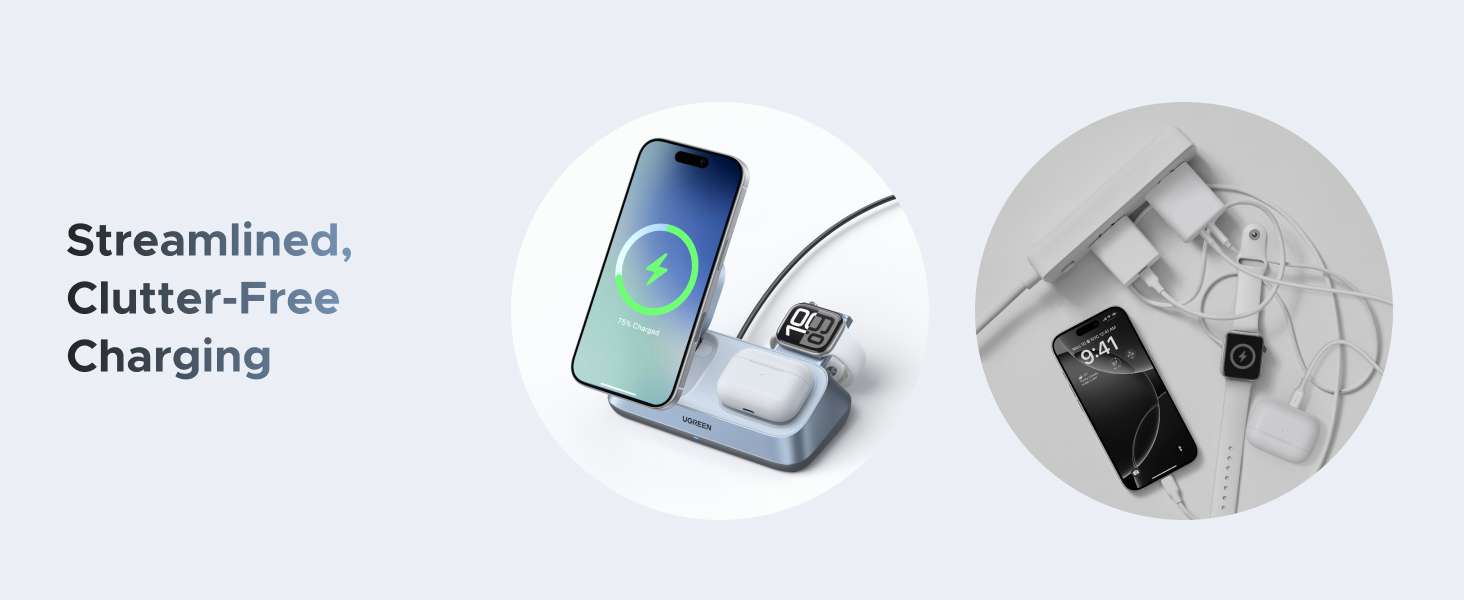 Streamlined, Clutter-FreeCharging