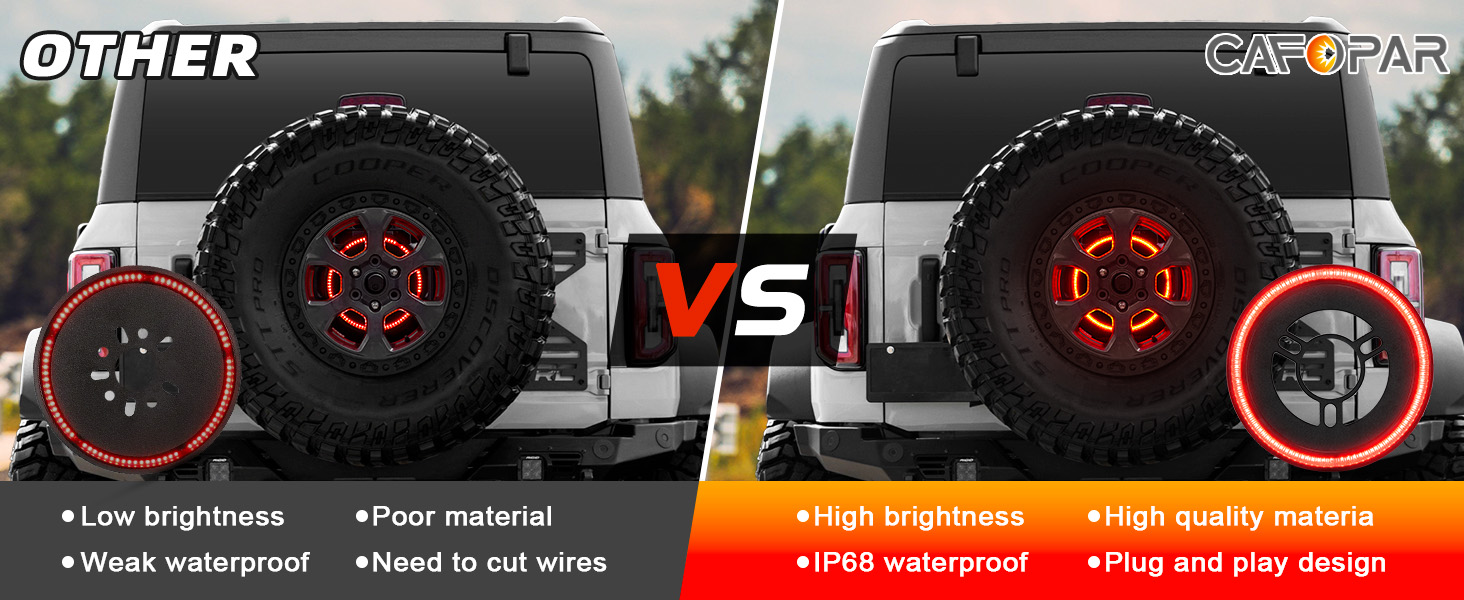 Spare Tire Brake Light