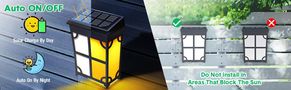 solar deck lights