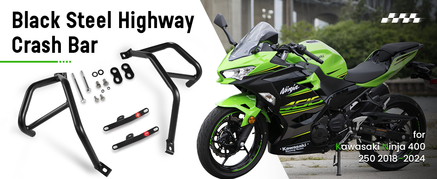 LUXEMOTO Engine Side Guard Frame Crash Bar Bumper for