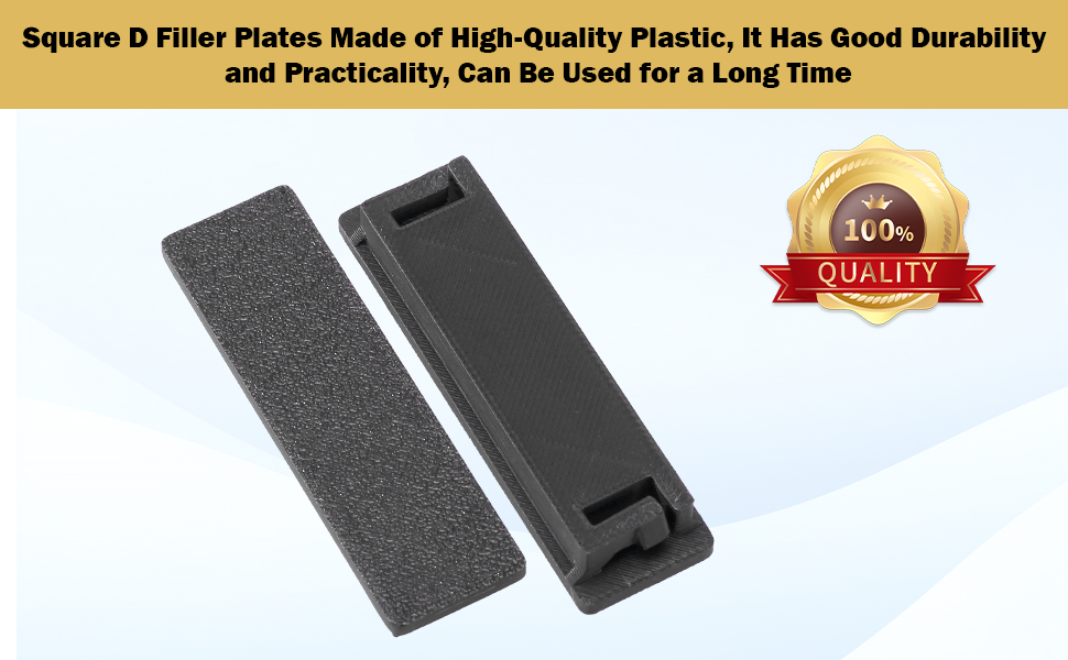 square d qo filler plates, breaker panel blank cover