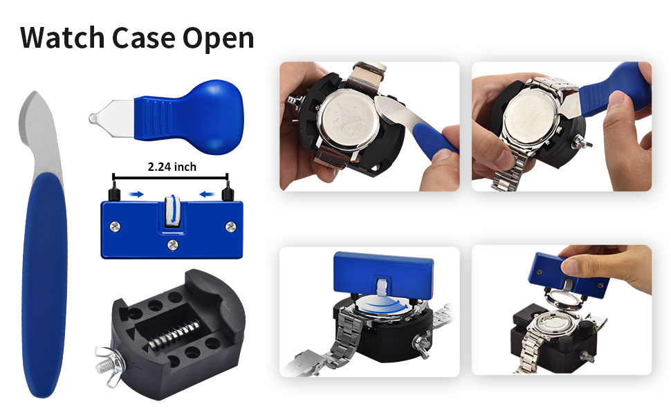Watch Battery Replacement Kit EasyTime Watch Repair Kit for Watch Back