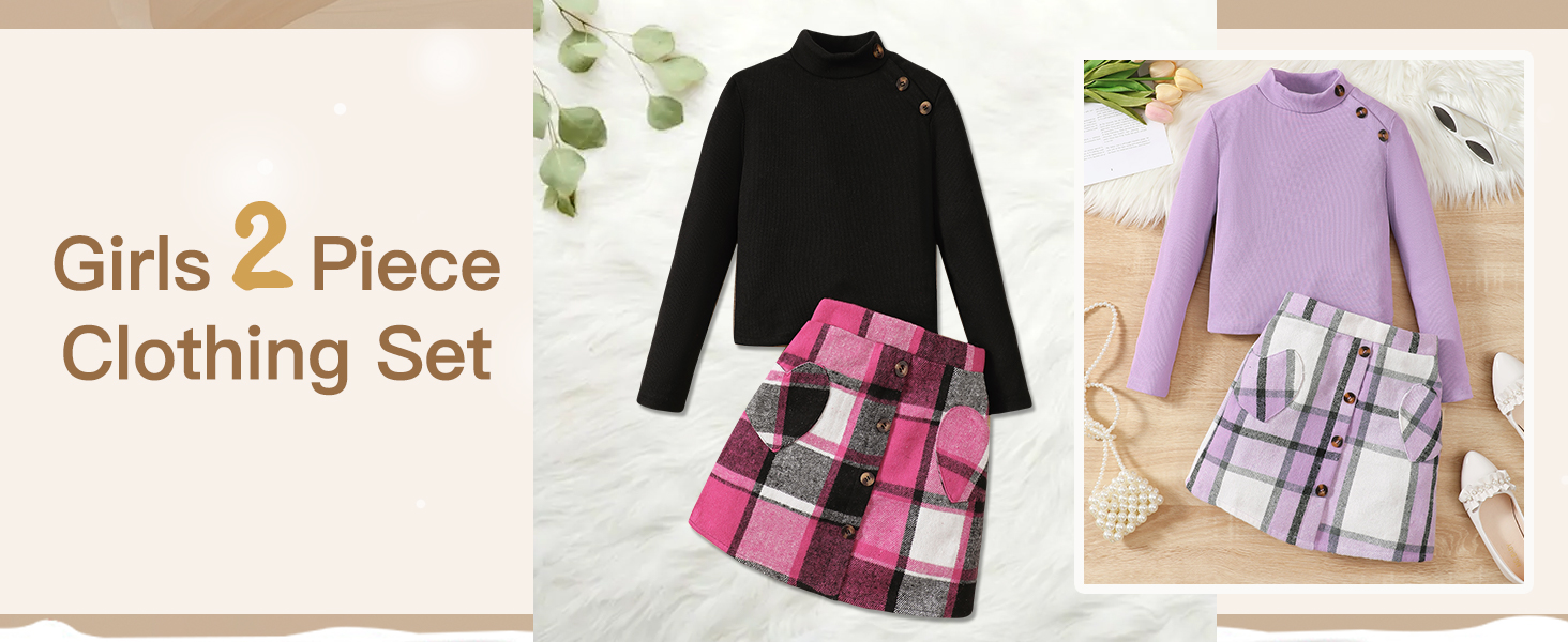 Girls 2 Piece Clothing Set