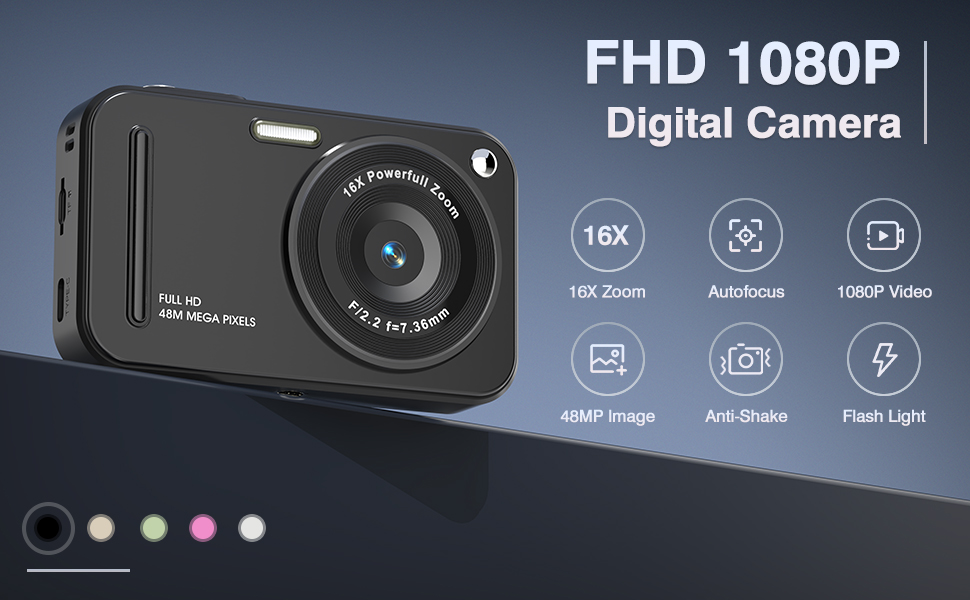 FHD 1080P Digital Camera