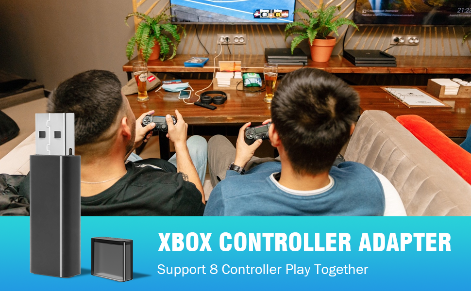 RUIZHI Wireless Adapter für X-Box One, Bluetooth Adapter für X-Box One ...