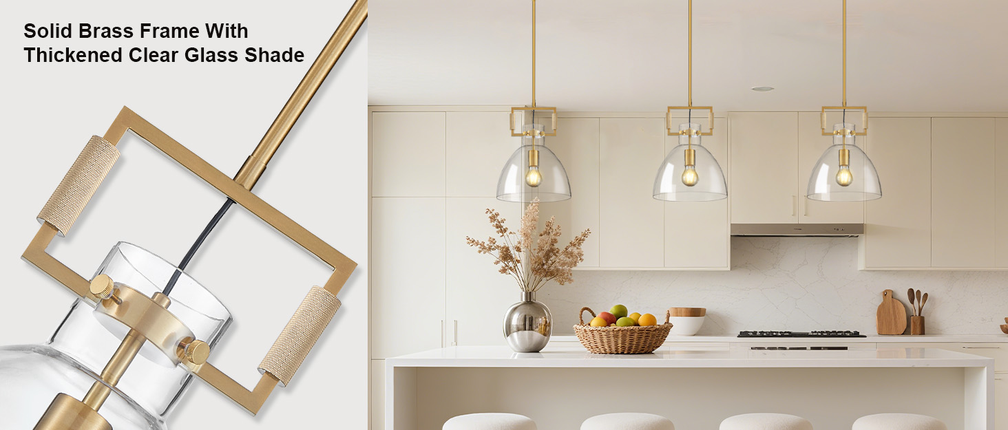 glass pendant light
