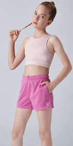 mesh basketball girls shorts