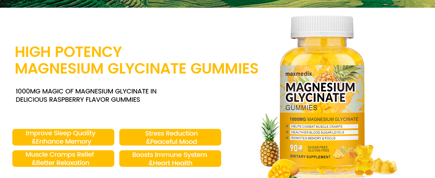 Magnesium Gummies 1000mg