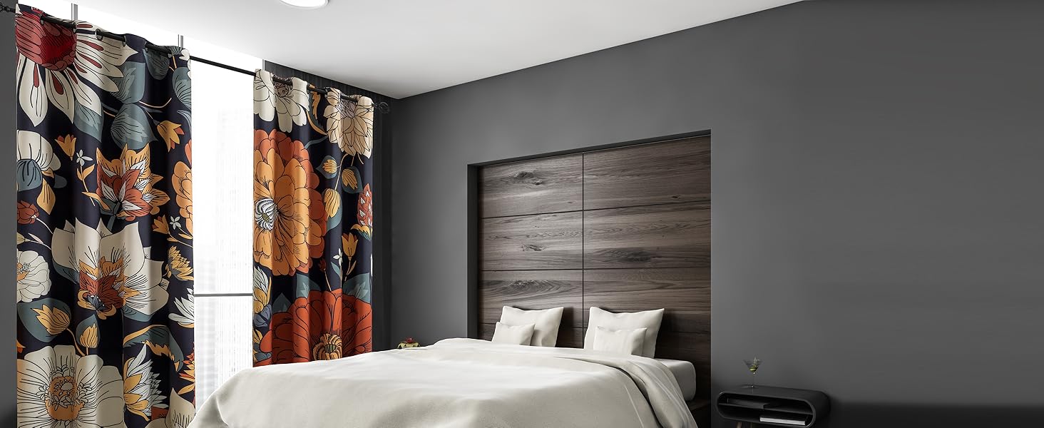 bedroom curtains blackout