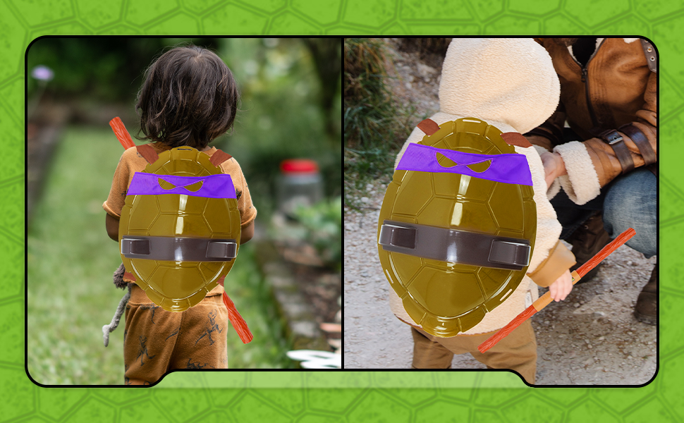 Turtle Shell Cosplay Costume for Kids