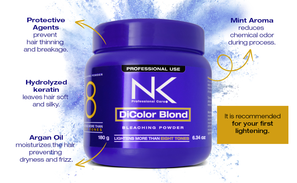 bleach, hair bleach , Lightener for hair , highlights , hair lightener , bleaching powder