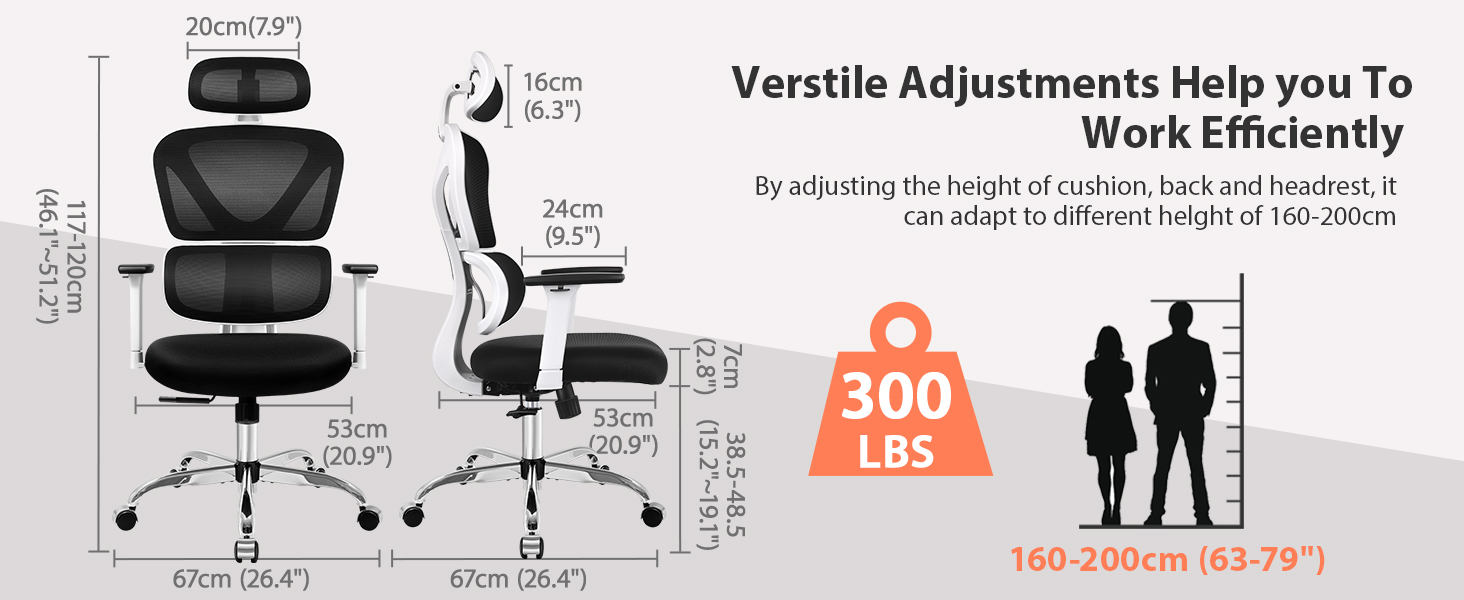 FelixKing Office Chair Ergonomic Desk Chair with Lumbar Support