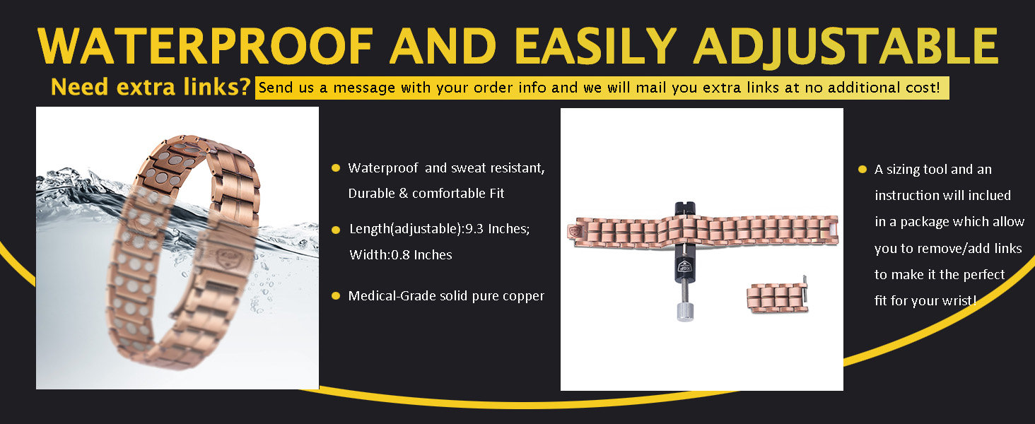 magnetic copper bracelet